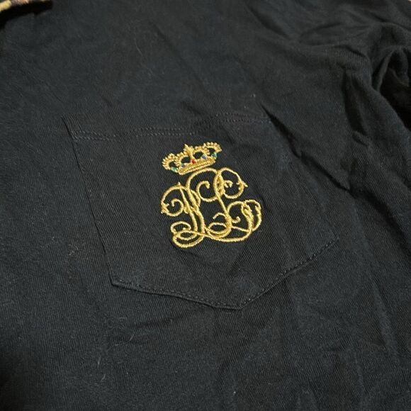 Ralph Lauren Leopard Trim Notch Collar Pajama Set - Picture 4 of 8